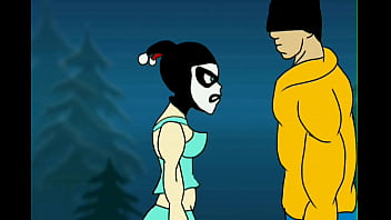 A bunda gostosa da arlequina