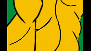 A bunda gostosa da arlequina