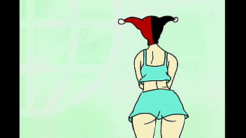 A bunda gostosa da arlequina