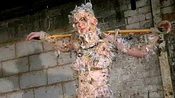 Kumimonsters asian bondage in feather and tar humiliation of bald japanese bdsm Kumimonsters asian bondage in feather and tar humiliation of bald japanese bdsm