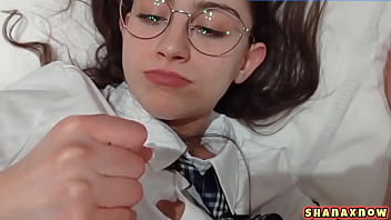 18yo shanaxnow ignore fetish turns into cum on braces