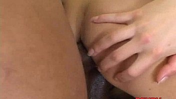 All of her holes get plugged by black cock 25