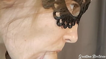 I sucked him slowly without rush i wanted him to cum powerfully in my mouth close up