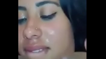 Latin milks her tits