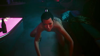 Escena muñeca cyberpunk 2077