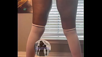 Sexy slim thick submissive big booty cheating ebony wife loves dressing up for her bbc bull and being a slutty sex slave