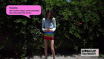 Curious natalia nix begs to get fucked by bryan gozzling