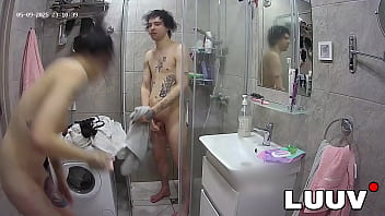 Luuv A Webcam Couple's Steamy Homemade Shower A Daily Exhibitionist Thrill thumbnail