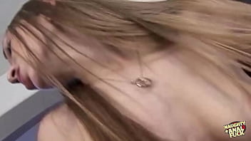Prior To Receiving Internal Ejaculation In Her Genitalia The Promiscuous Blonde Woman Named Jaime Engages In Anal Intercourse thumbnail
