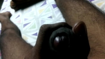 Pulsating cock and slow massage