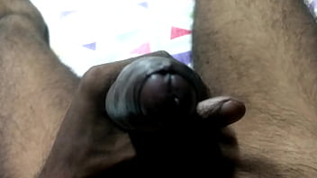 Pulsating cock and slow massage