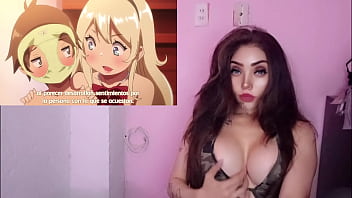 Estudiantes tienen una orgia en su primera vez masturbandome con hentai boku ni karem 2
