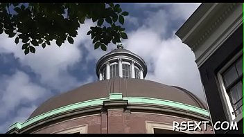 Sexy chick fucked balls deep