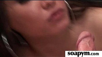 Soapy massage and shower blowjob 23
