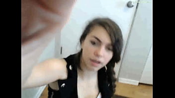 Teen sucking dildo like its your dick