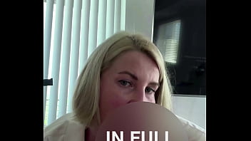 The interview with a happy ending with my legs wide open