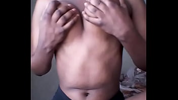 Softly massaging her ass