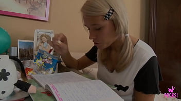 She Better Be On Birth Control This College Blonde Must Study But Would Rather Be Sucking And Riding Cock This Time Milo P Interrupts Her To Attend Her Sex Pussy Urges Don't Miss It thumbnail
