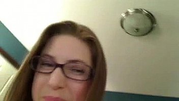 Thick girl playing with a dildo