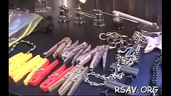 Juicy teenager enjoys sadomasochism