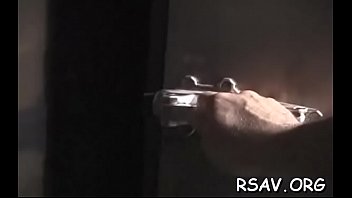 Juicy teenager enjoys sadomasochism