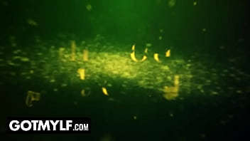 It's st patrick’s day & madison is wearing a hot green outfit she searches for four leaf clovers