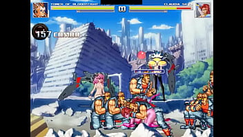 Freak gets group sex