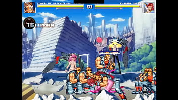 Freak gets group sex