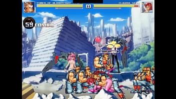 Freak gets group sex