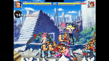 Freak gets group sex