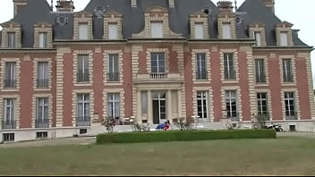 Teen princess fucks gardener in front of whole castle