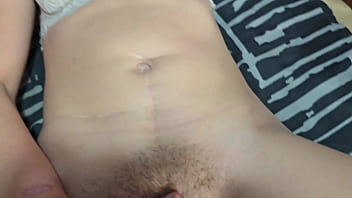 Cum on pussy close up