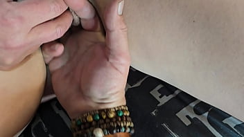 Cum on pussy close up