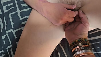 Cum on pussy close up