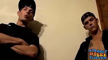 Cheeky Twink Straighties Wank And Cum thumbnail