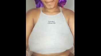 Hearty breakfast caramel melony is serving huge melons blow job lips bby face & teen tight pussy