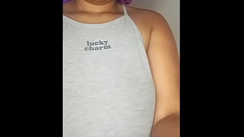 Hearty breakfast caramel melony is serving huge melons blow job lips bby face & teen tight pussy