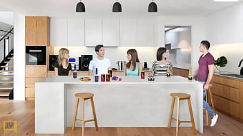 Póquer de prendas con mis primas parte 1