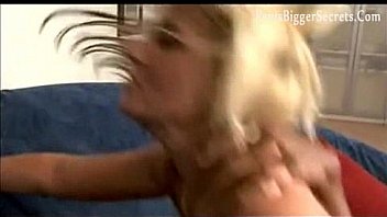 Hot blonde is ready in her training outfit