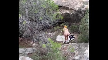 I was caught naked doing yoga in the middle of the forest do you want to know what happened next #outd