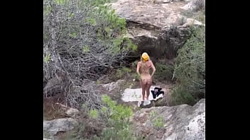 I was caught naked doing yoga in the middle of the forest do you want to know what happened next #outd