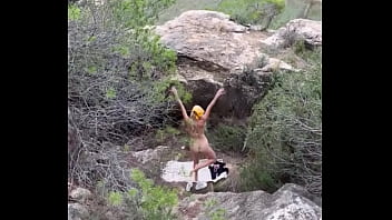 I was caught naked doing yoga in the middle of the forest do you want to know what happened next #outd