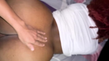 Big titted ebony redhead i met on tinder wants me to break her big ass