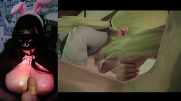 Bbw goth with big tits watching tsunade hentai compilation rule34