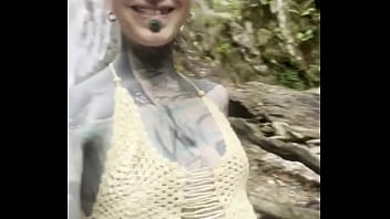 Do you think i'm a hippie i kinda am i love the energy of nature waterfalls and bathing in them bu