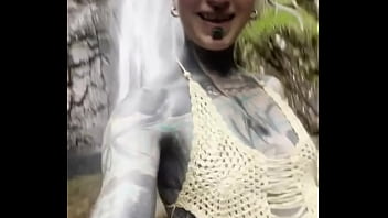 Do you think i'm a hippie i kinda am i love the energy of nature waterfalls and bathing in them bu