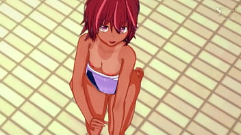 Uruka gets horny after swimming bokuben Uruka gets horny after swimming bokuben