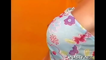 Stupendous beauty is masturbating with a vibrator