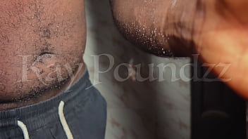 Hot man jerking off and cumming big thick cock