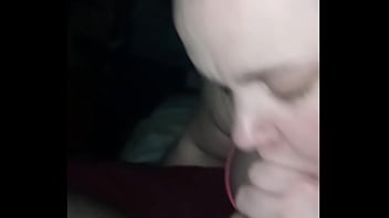 Fat hoe devours a dick